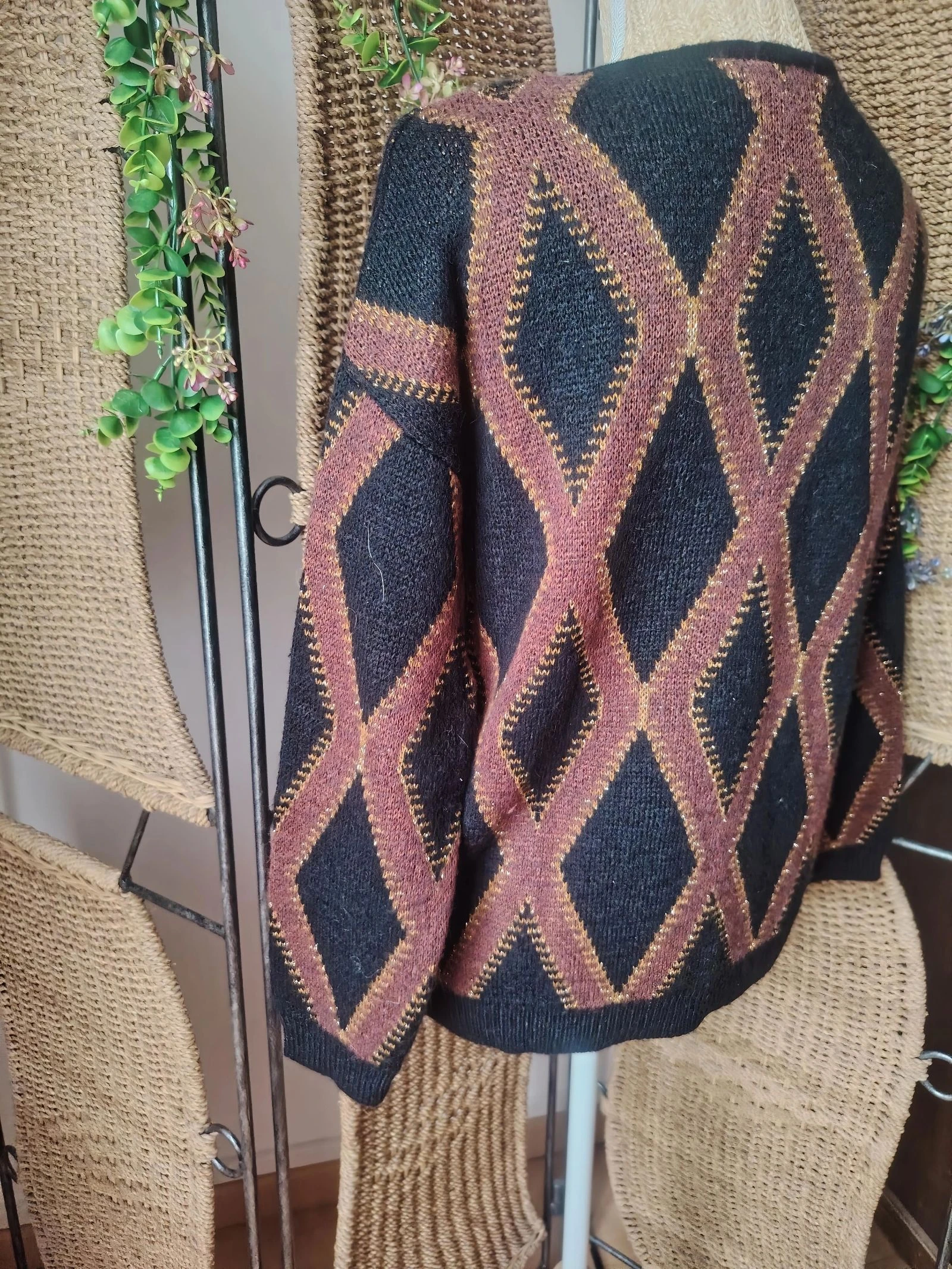 Pull motif géométrique femme 34 Bonobo  – photo 7